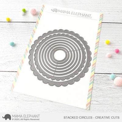 Mama Elephant Creative Cuts - Stacked Circles